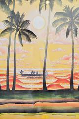 Vintage Fly Hawaiian Air Framed Poster