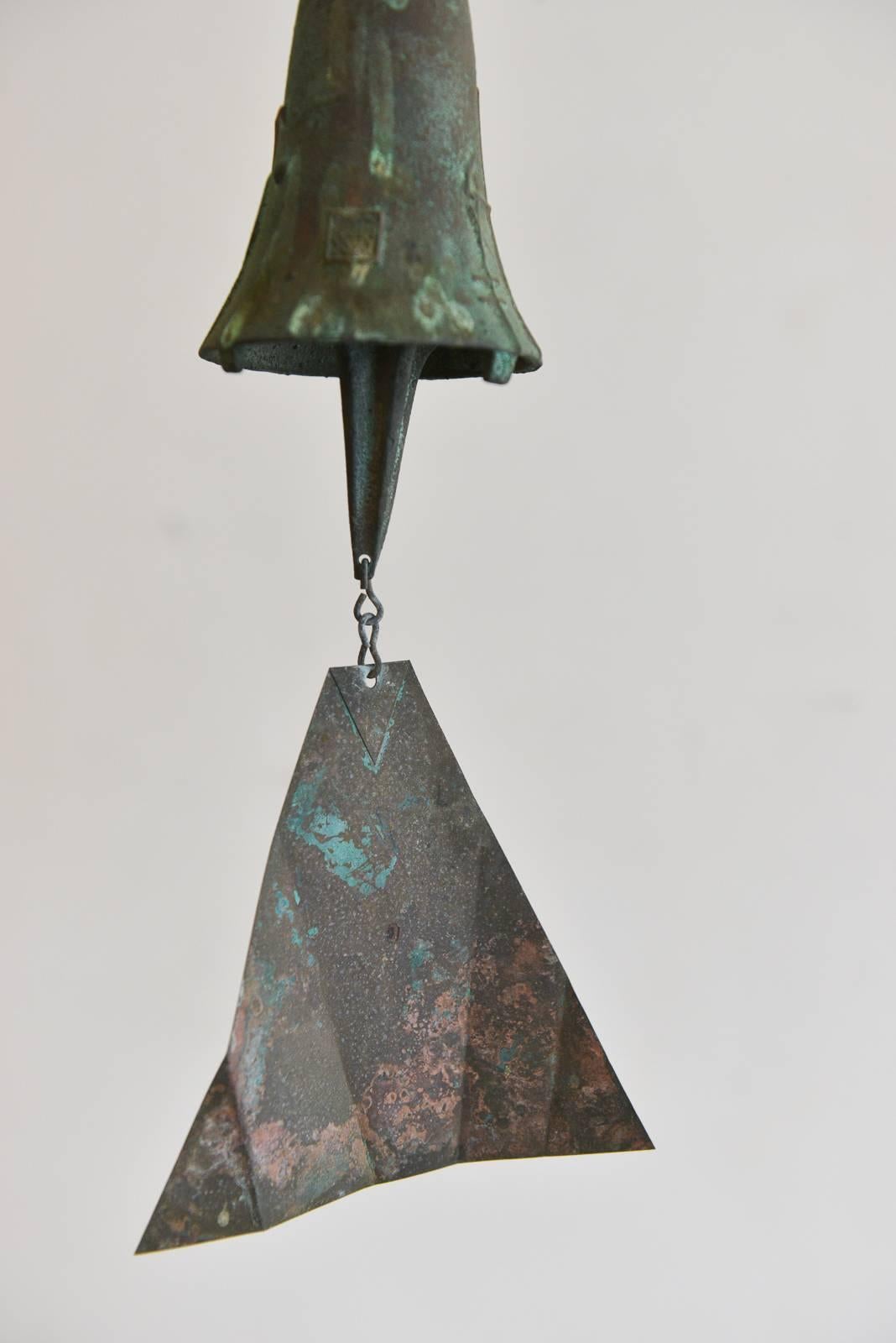 Vintage Bronze Windbell by Paolo Soleri, circa 1965 1