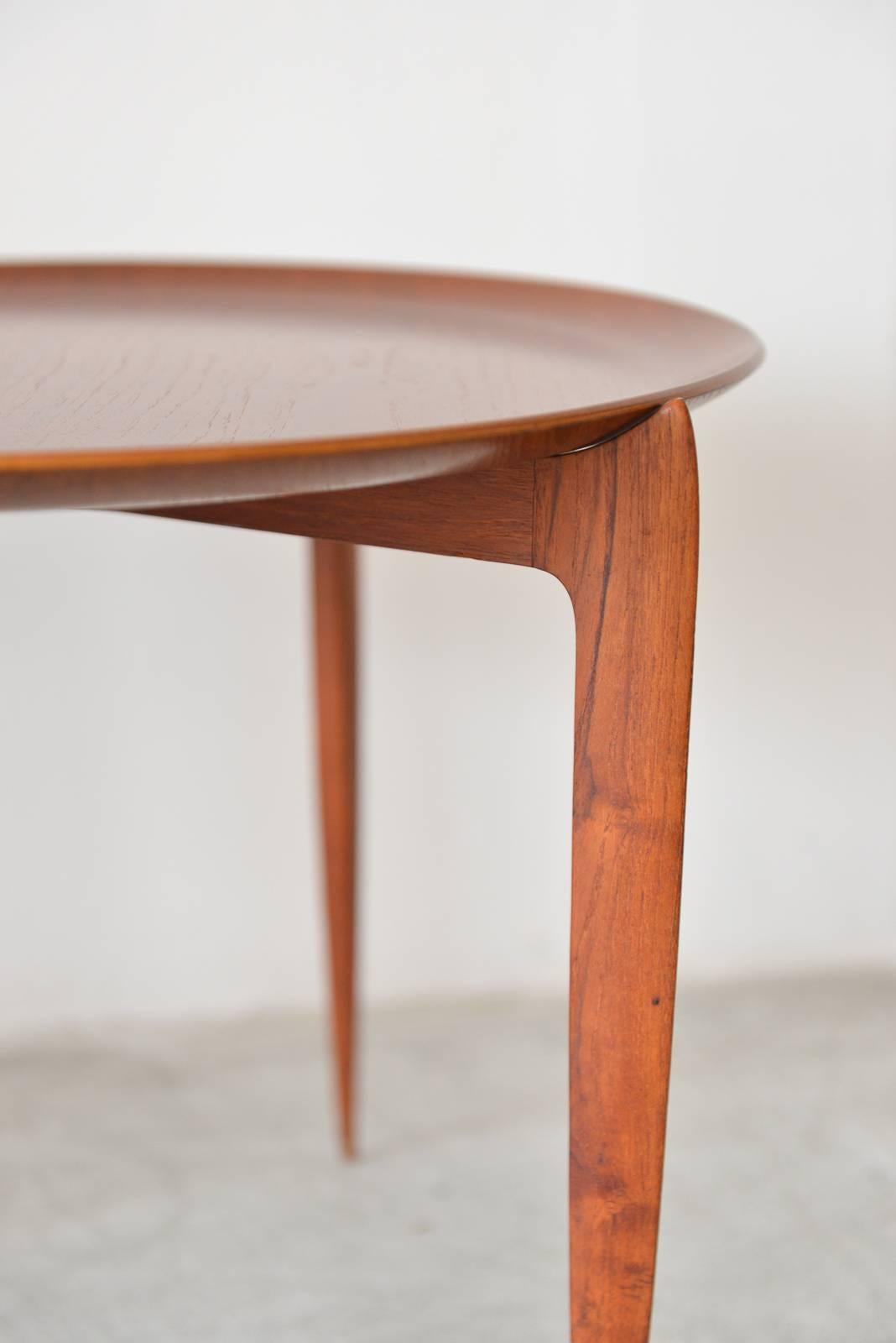 Scandinavian Modern Teak Tray Table by H Engholm and Svend Aage Willumsen