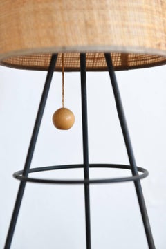 Rare Case Study Tripod Lamp by Bill Lam, circa 1950