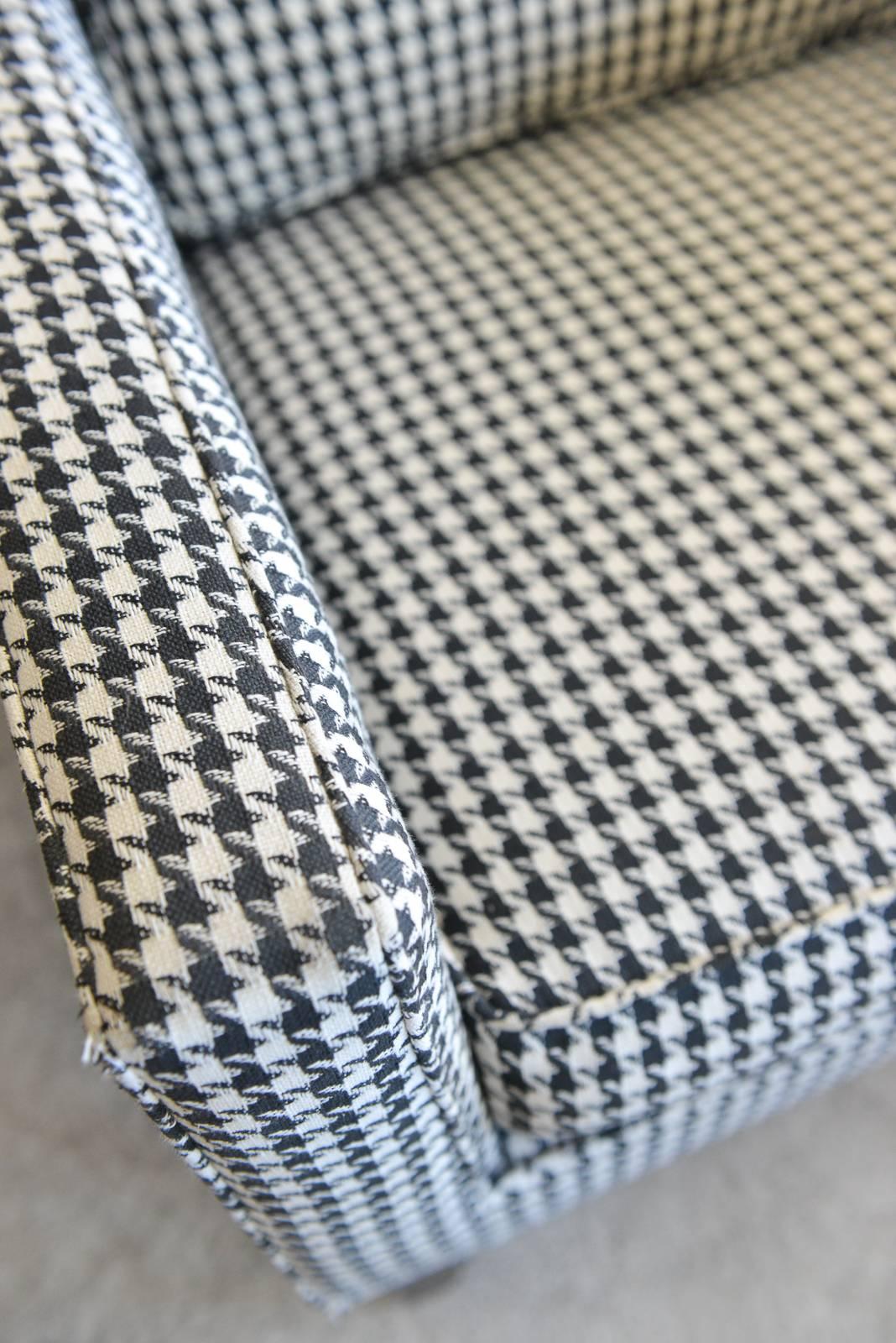 Late 20th Century Houndstooth Lounge Chair by Edward Wormley for Dunbar, circa 1970