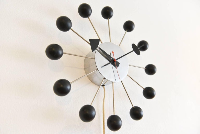 Nelson for Howard Miller Ball Clock, circa 1965 at 1stDibs