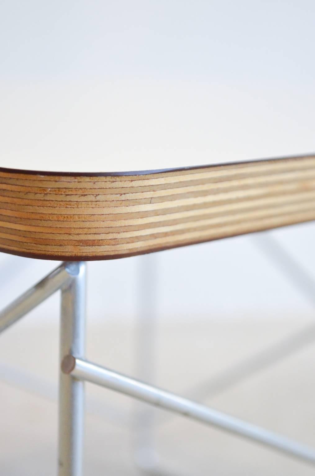 Mid-Century Modern Eames LTR Side Table for Herman Miller