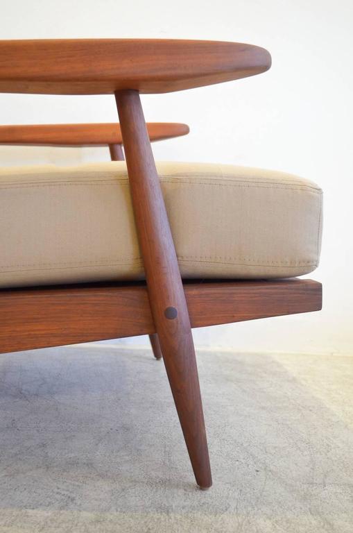Nakashima Walnut Spindle Back Lounge Chair at 1stDibs