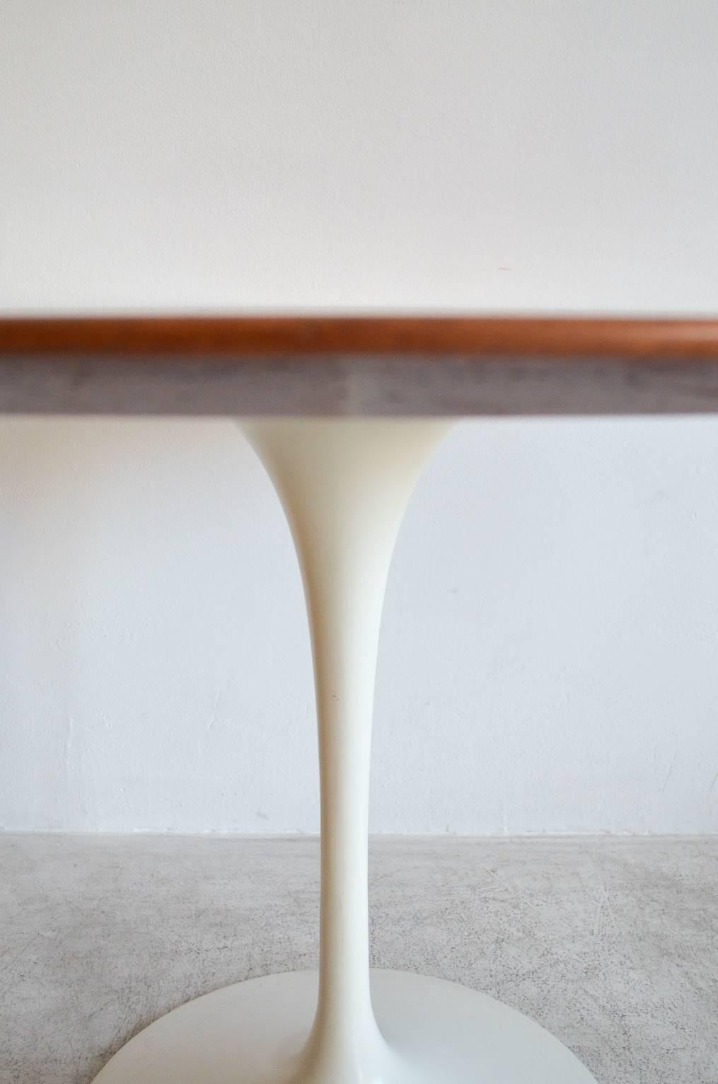 American Eero Saarinen for Knoll Walnut Dining Table