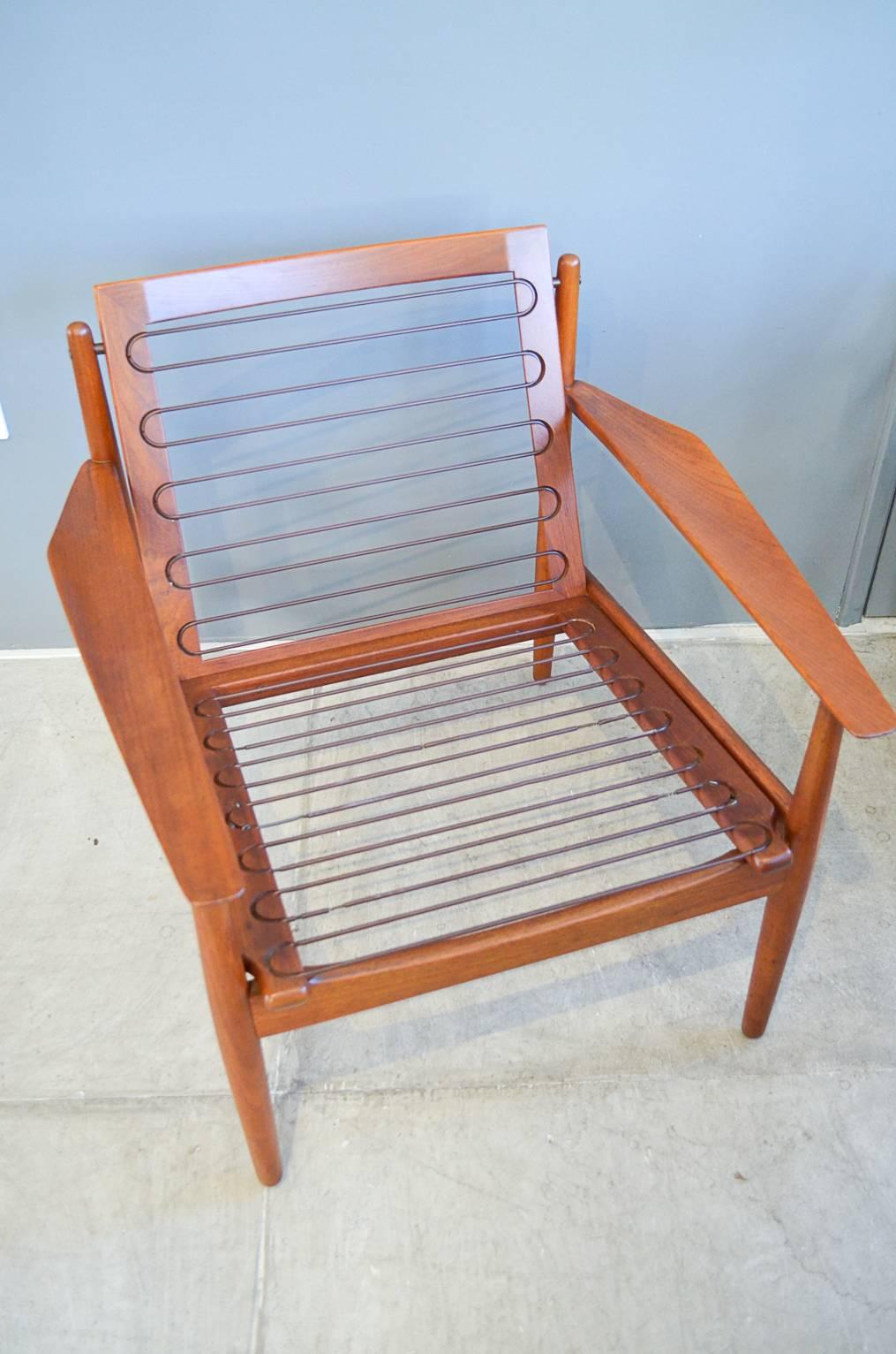 Danish Arne Vodder for Glostrup Teak Lounge Chair