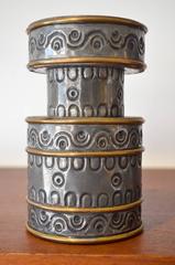 Pair of Hand Hammered Candle Holders by Gene Byron