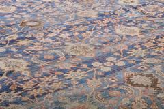 1900 Antique Persian Mahal Rug