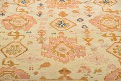 Antique Turkish Oushak Rug