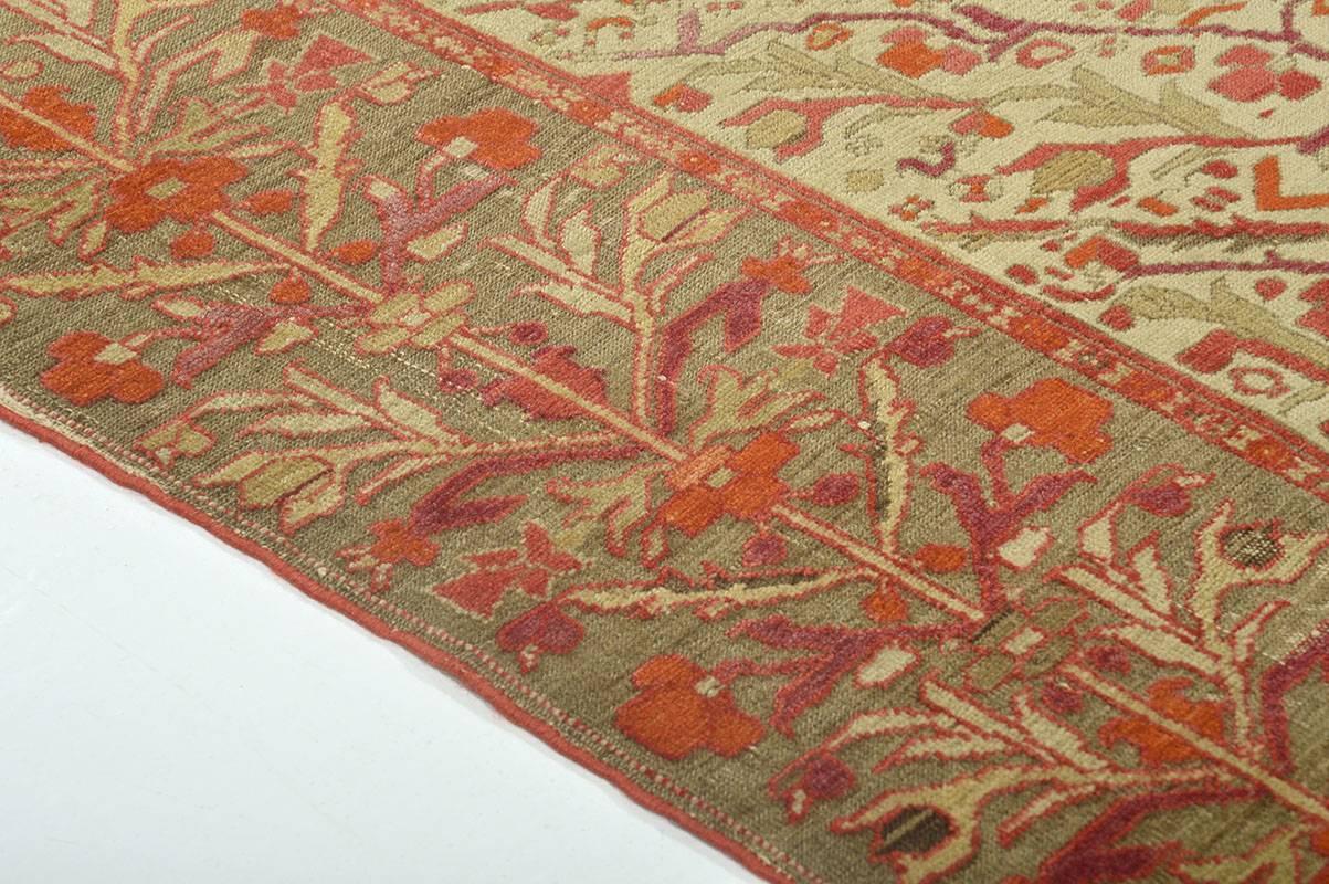 Antique Persian Mishan Malayer Rug In Good Condition For Sale In Los Angeles, CA