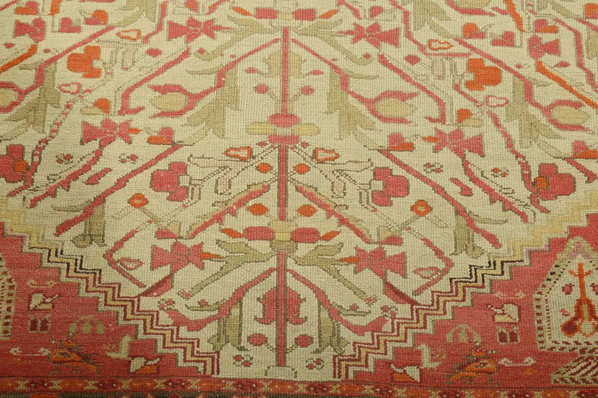 Antique Persian Mishan Malayer Rug For Sale 3