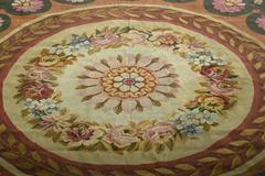 Antique French Aubusson Rug