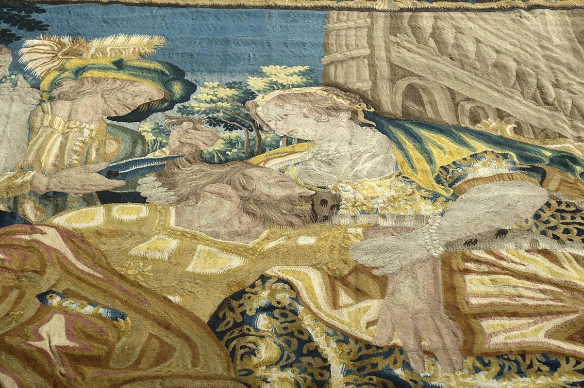 17th Century Brussel Tapestry For Sale 1