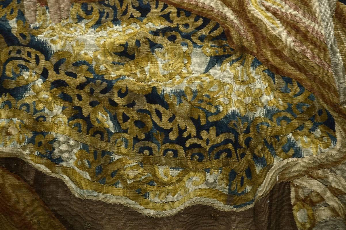 Hand-Woven 17th Century Brussel Tapestry For Sale