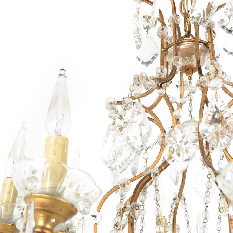 french birdcage chandelier