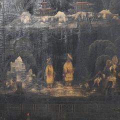 Antique Chinoiserie Screen, circa 1880
