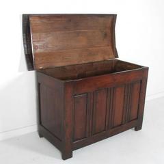 French Antique Dome-Top Chest Circa 1860