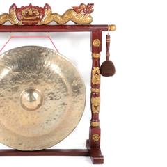 Large Asian Bronze Gong, circa 1960