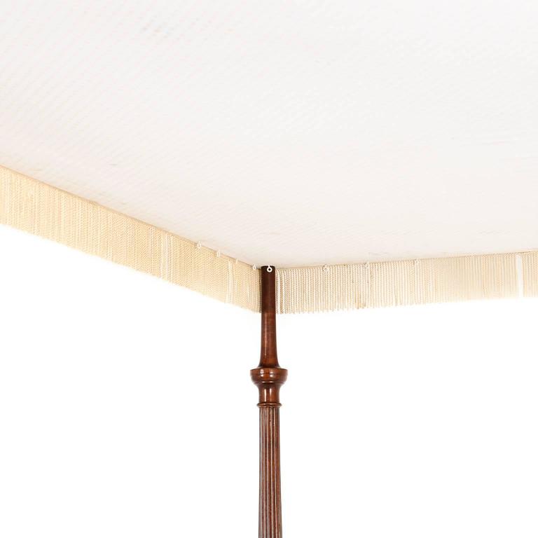 Solid Mahogany Canopy Bed by 'Reid Classics', circa 1960 at 1stDibs