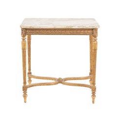 Gilt Marble-Top Table FA-1100