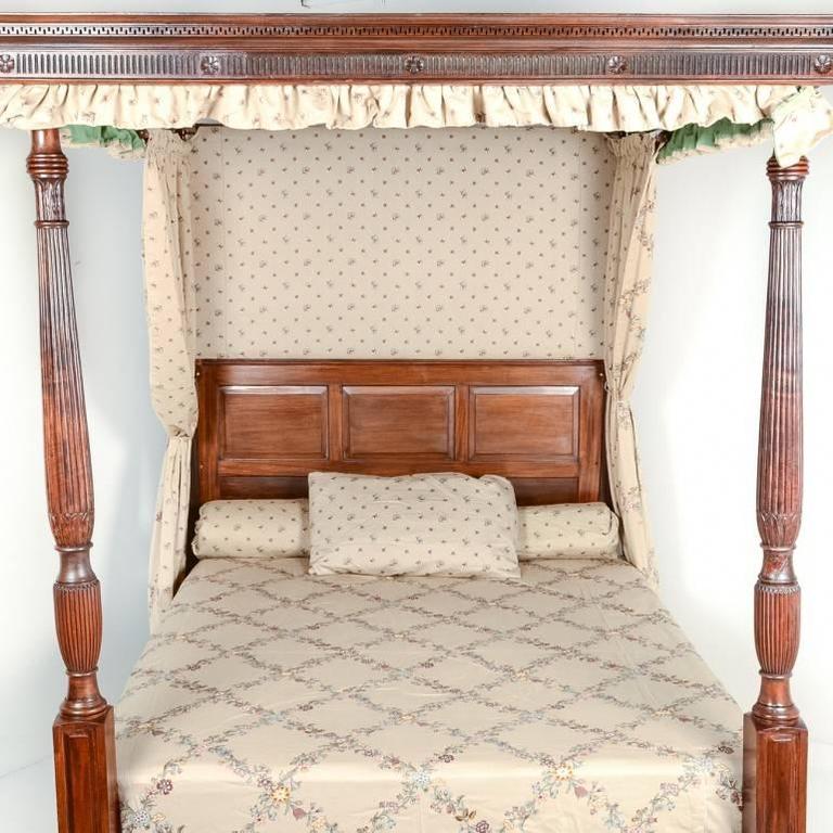 Antique Four Poster Bed, circa 1800 at 1stDibs 1800s bed, 1800 beds
