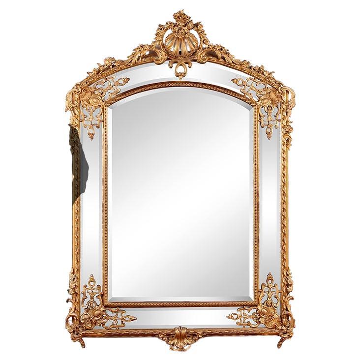 Grande specchio Parclose di Napoleone III, CIRCA 1860 in vendita