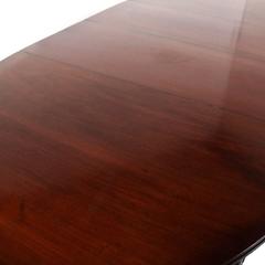 English Mahogany Chippendale-Revival Oval Dining Table, circa 1890
