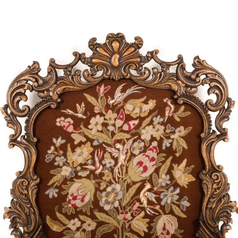 French Antique Fireplace Screen C-HH