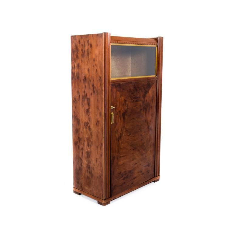 20th Century French Art Deco Liquor Cabinet, circa 1930