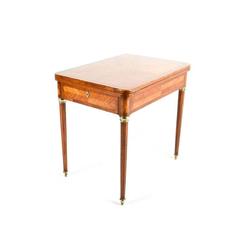 Louis XVI-Style Kingwood Fold-Out Games Table, circa 1910