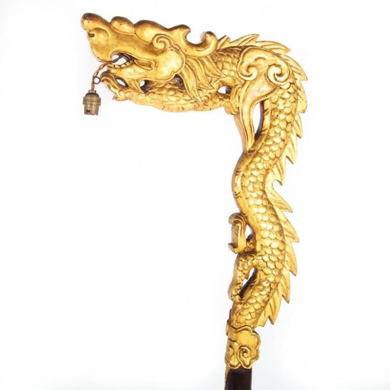 chinese dragon lamp