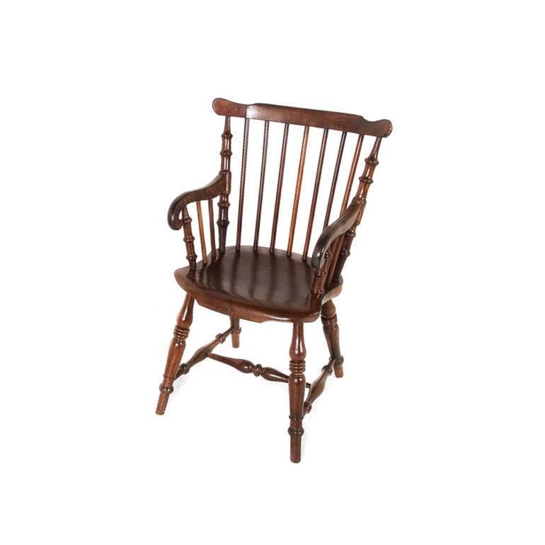 Saint Pierre and Miquelon Colonial Jamaica “Windsor” Chairs, circa 1840