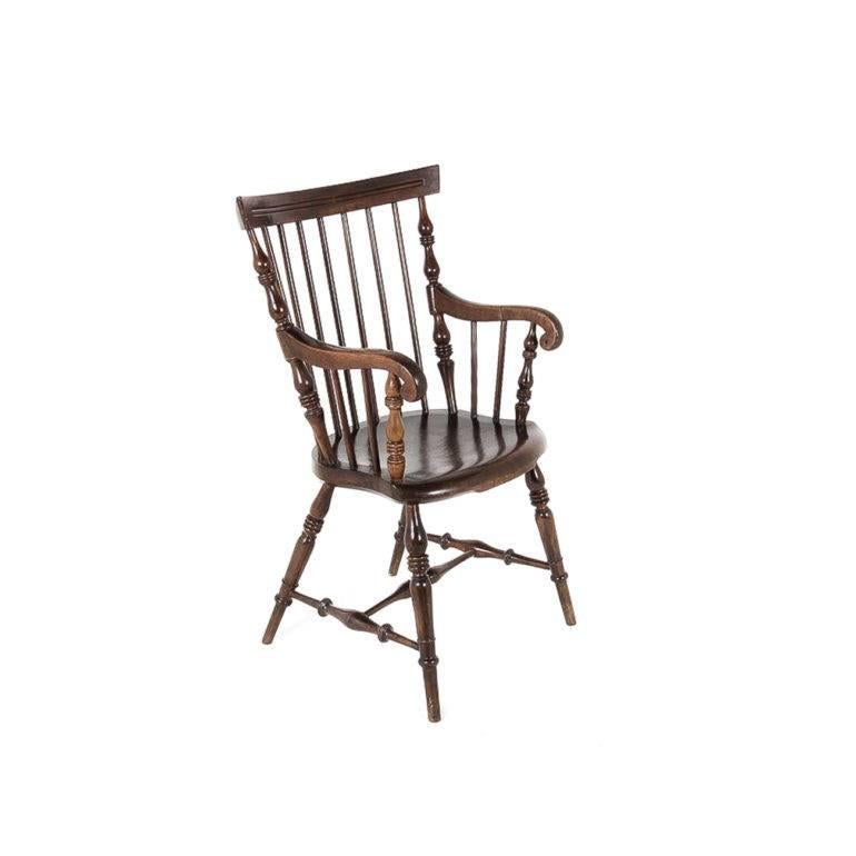 Colonial Jamaica “Windsor” Chairs, circa 1840 In Excellent Condition In Vancouver, British Columbia
