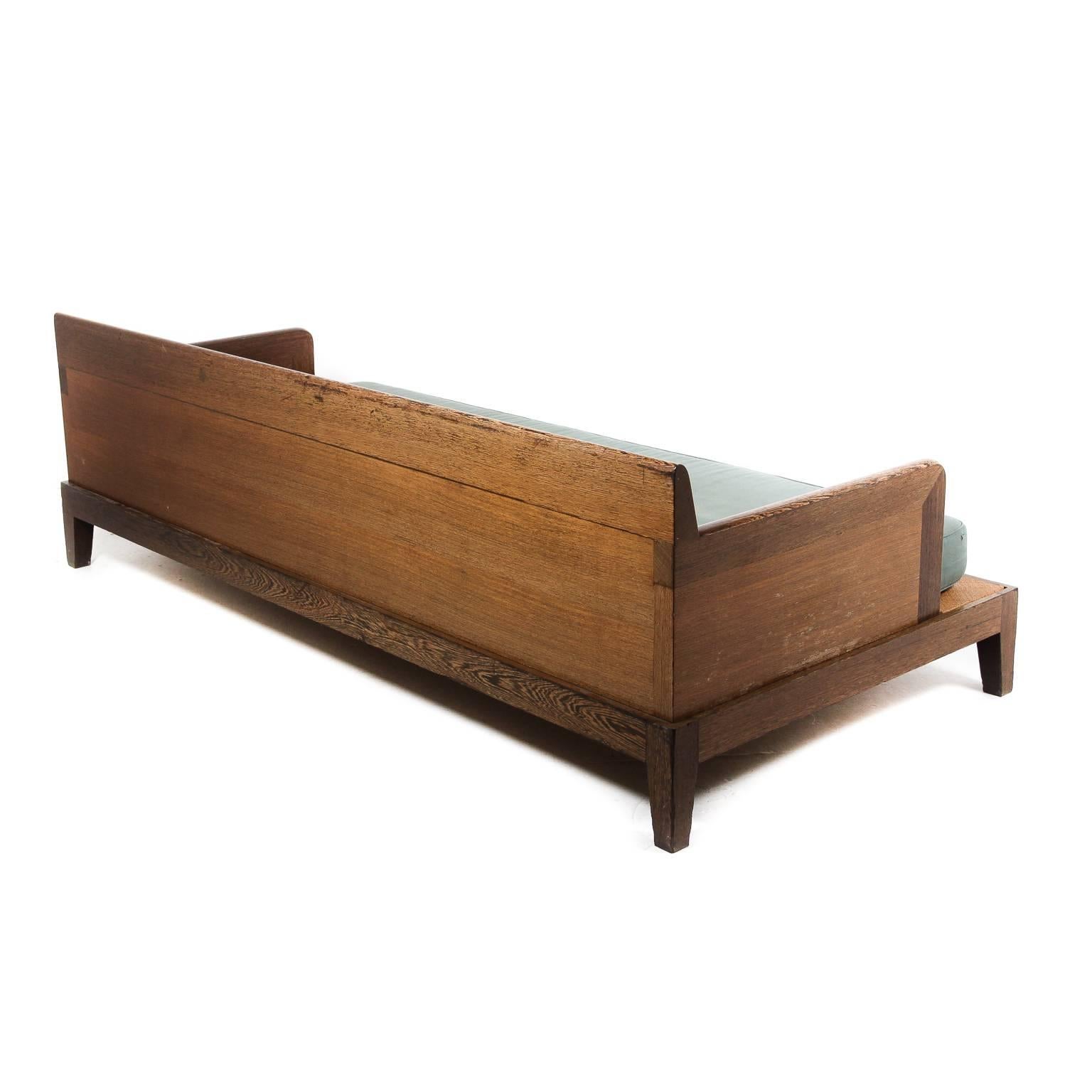 Vintage Original ‘Opium Bed’ in African Wenge Wood by Christian Liagre, C.1980 In Good Condition In Vancouver, British Columbia