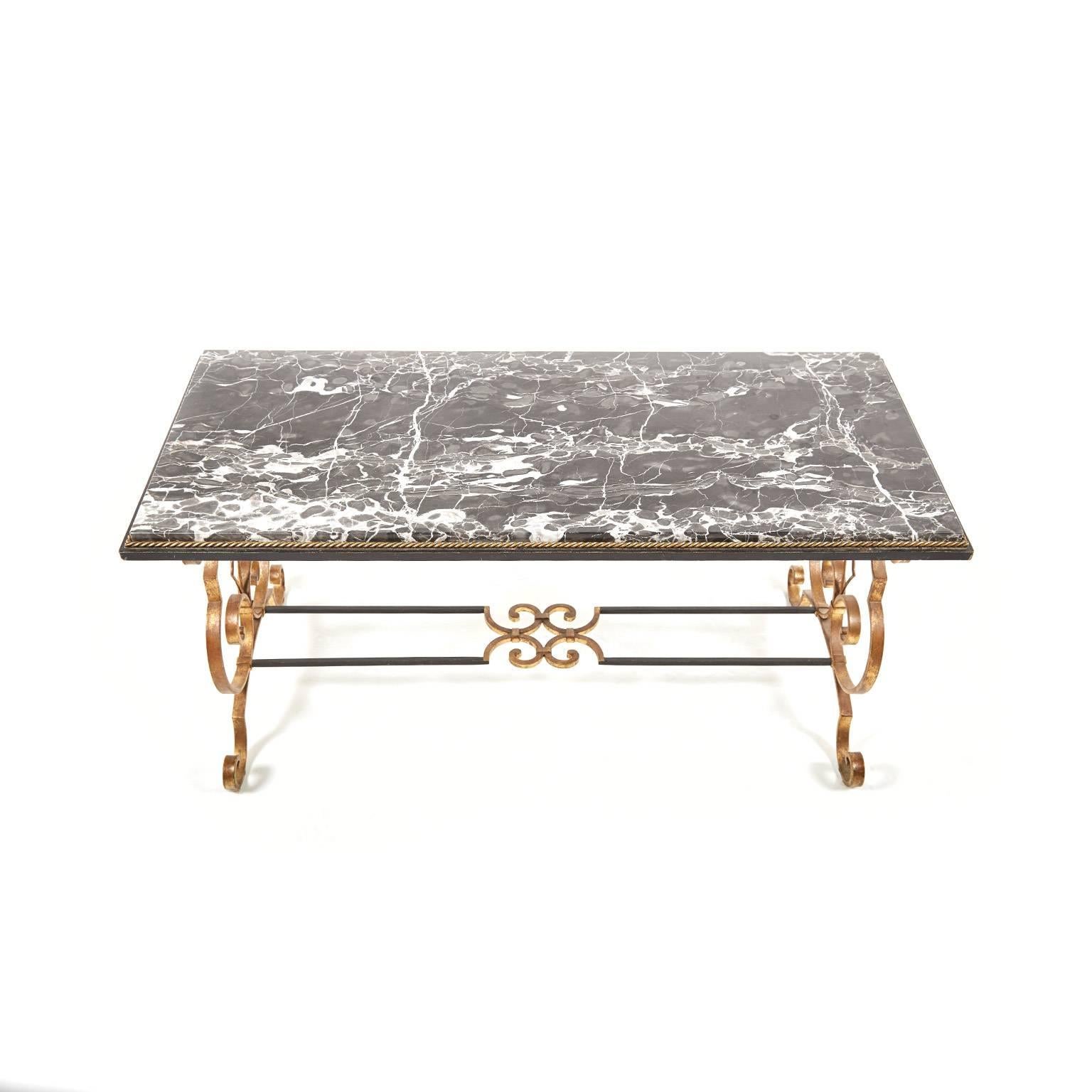 French Raymond Subes Coffee Table from Paris circa 1940