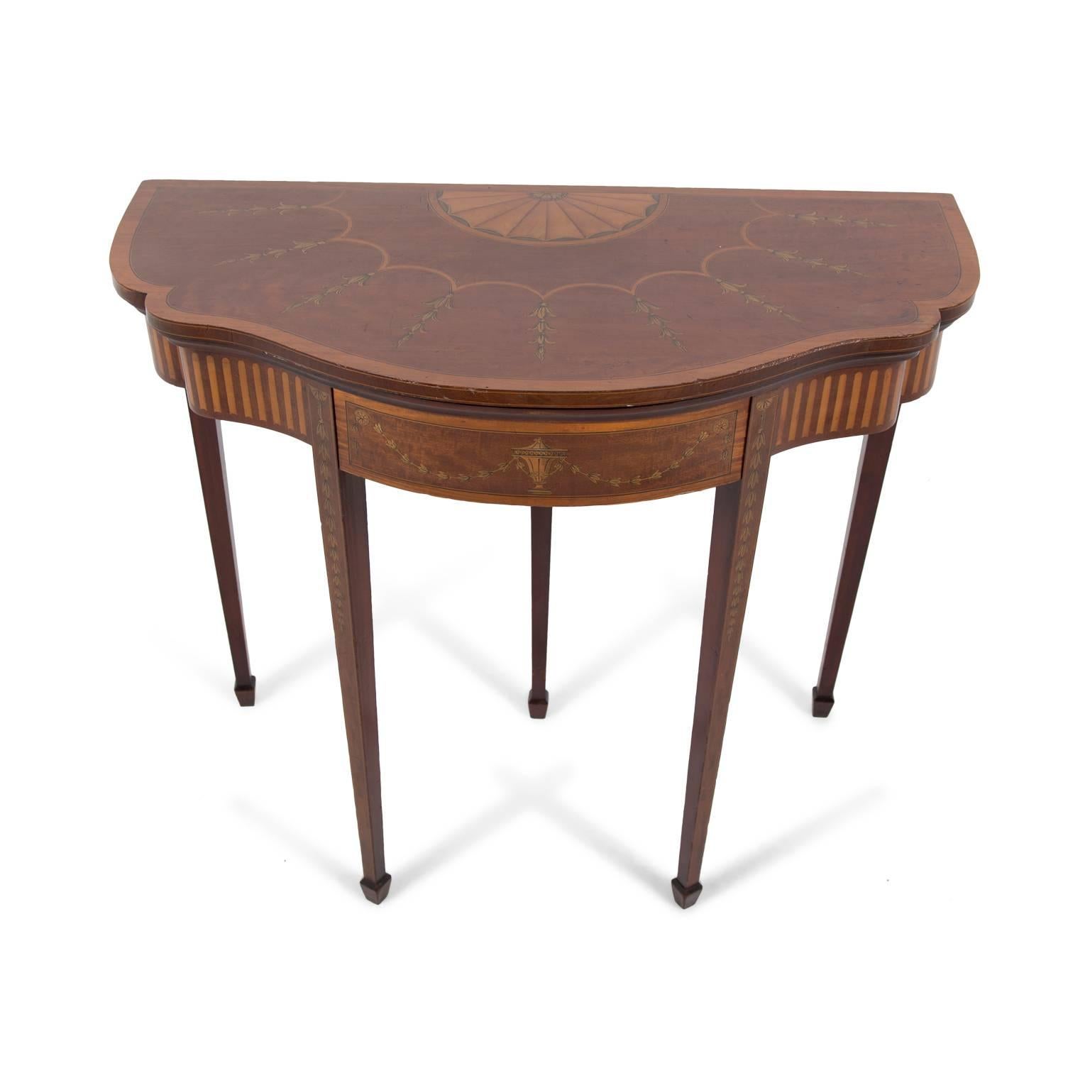 20th Century Fine Quality French Games Table, circa 1910