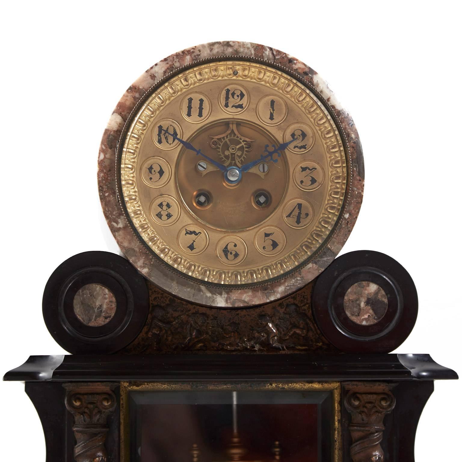 french marble clocks antique