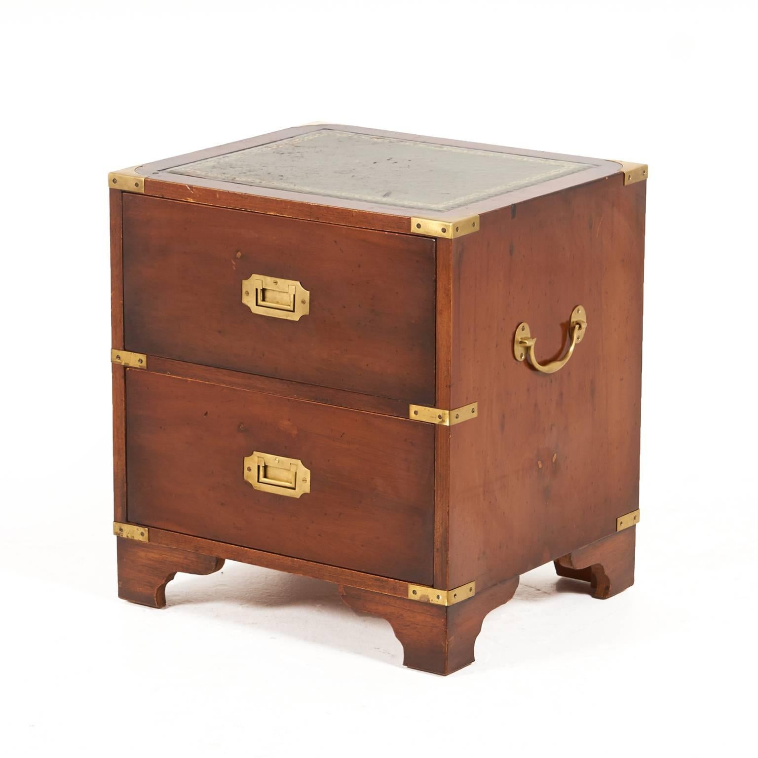 Inlay Small French Campaign Chest, circa 1950