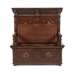 French 19th Century Hall Bench