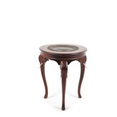 Solid Rosewood Anglo-Indian Elephant Table