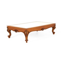 Carved Victorian Coffee Table