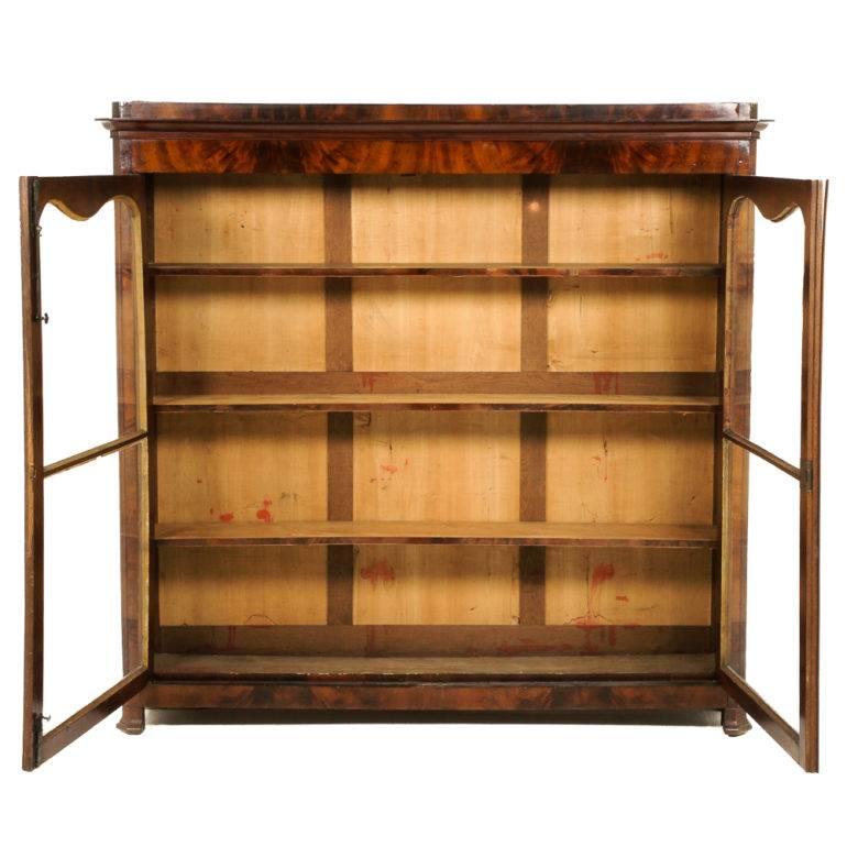 French Louis Philippe Bookcase  In Excellent Condition In Vancouver, British Columbia