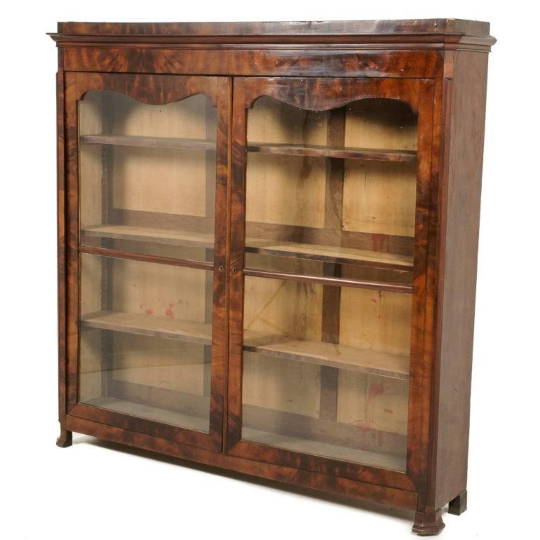 French Louis Philippe Bookcase  1
