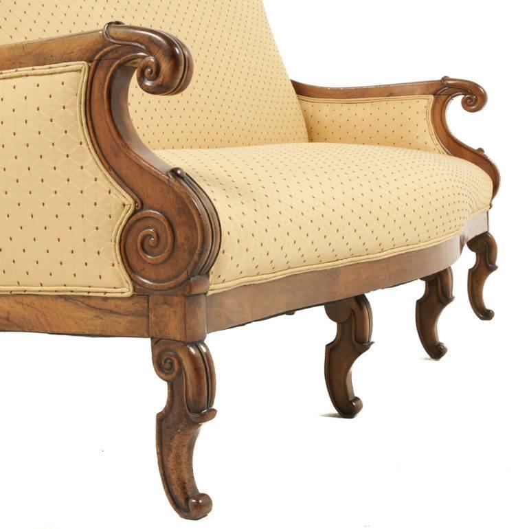 19th Century French Louis Philippe Settee