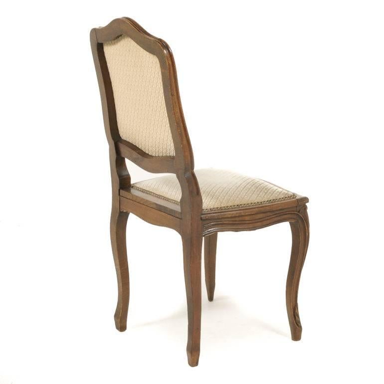 Set of Six Louis XV-Style Dining Chairs In Excellent Condition In Vancouver, British Columbia