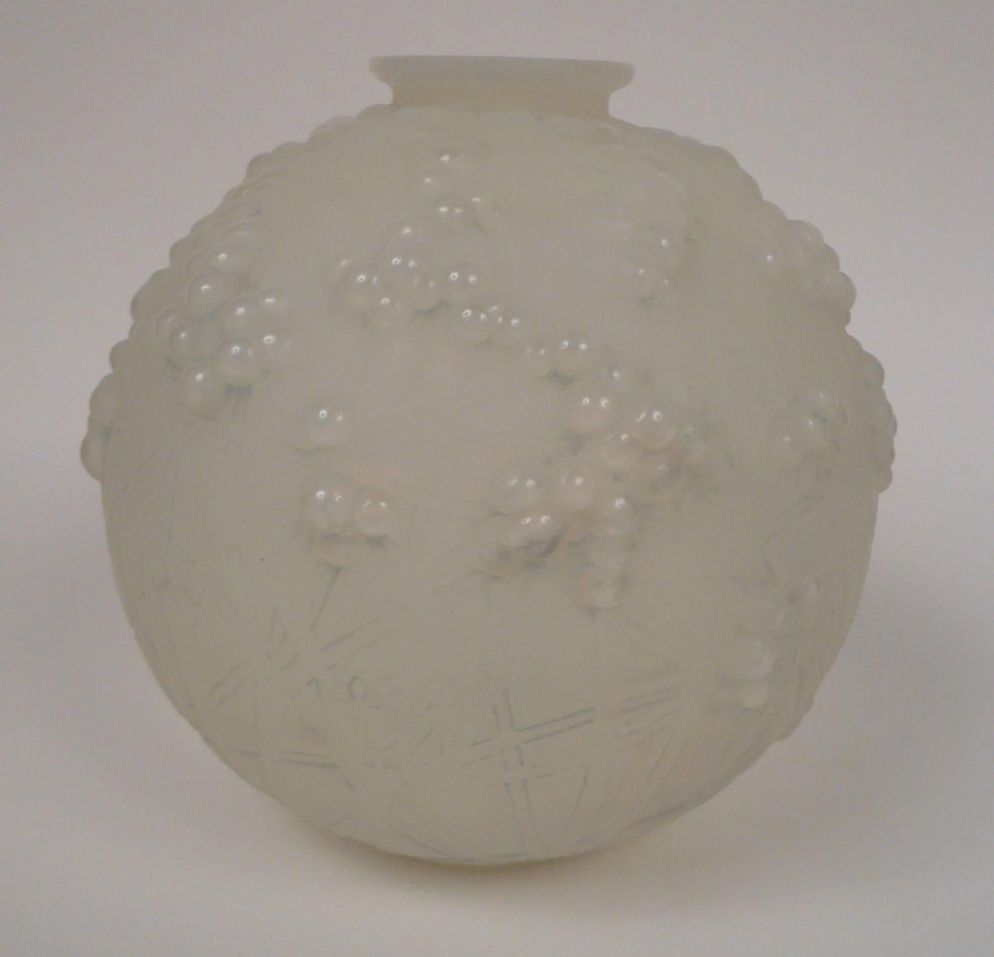 Rene Lalique Druides Vase 2