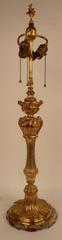 Edward F. Caldwell Gilt Bronze and Marble Table Lamp