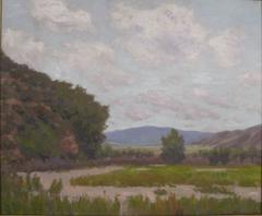 California Landscape by American Impressionist Painter Edward B. Butler