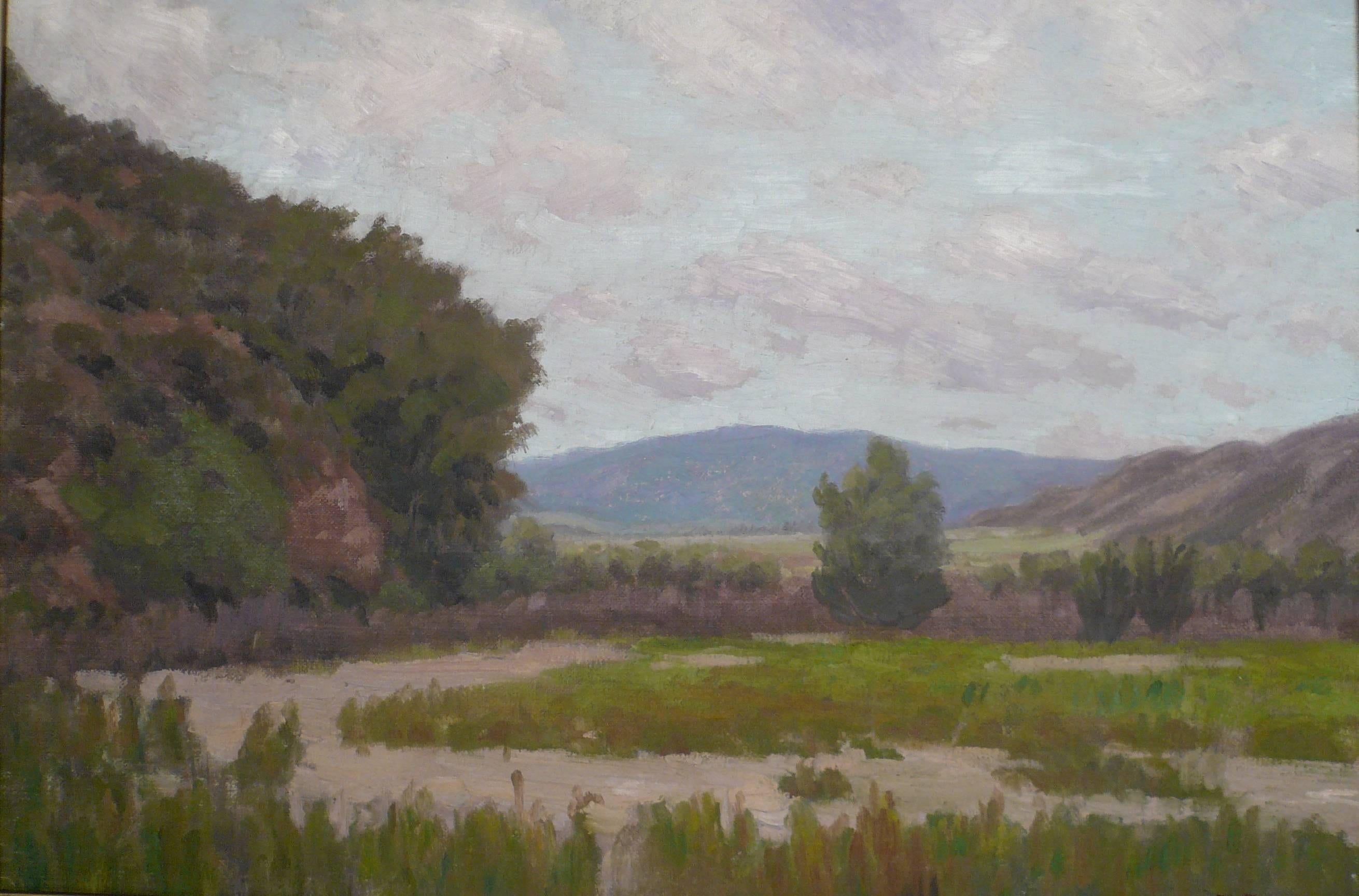 California Landscape by American Impressionist Painter Edward B. Butler 1