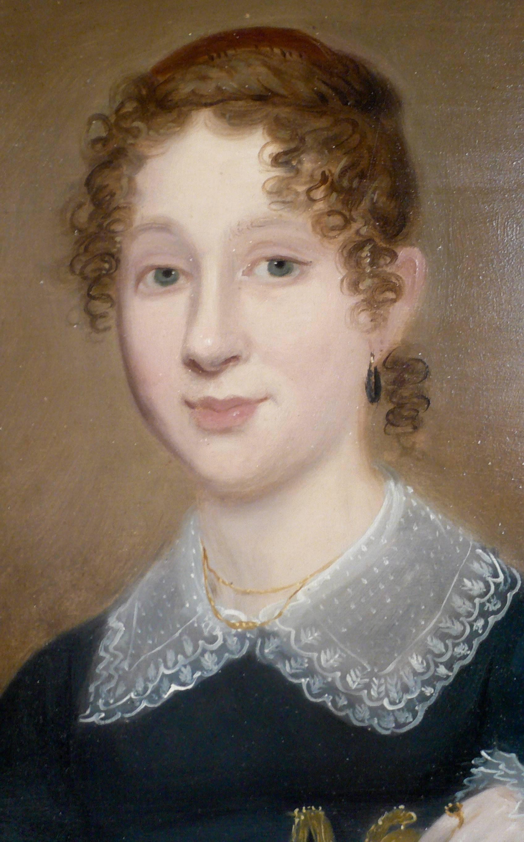 19th Century American Federal Portrait of a Lady